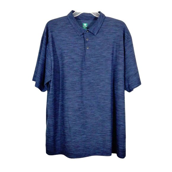 Pro Tour Other - Pro Tour Coolplay Mens XXL Polo Shirt Blue Golf Pullover 3 Button Short Sleeve